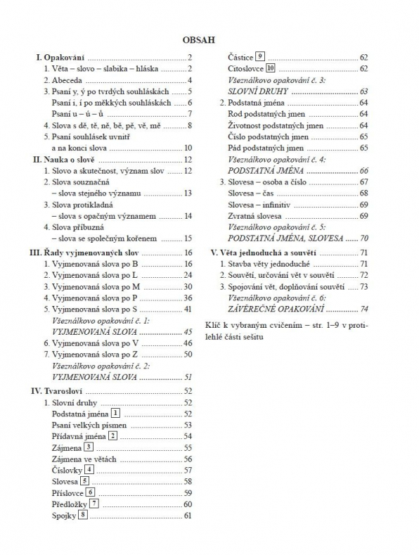 Český jazyk 3 - pracovní sešit 