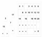 Matematika se Čtyřlístkem pro 1. ročník - sada příloh číslice