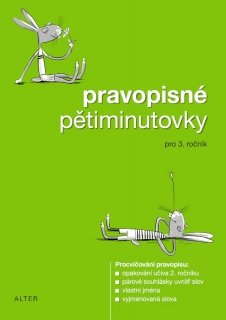 Pravopisné pětiminutovky 3. ročník