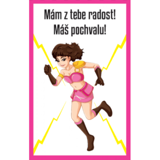 Pochvala - Mám z tebe radost! Máš pochvalu!