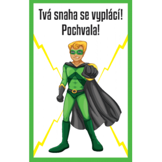 Pochvala - Tvá snaha se vyplácí!