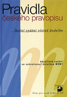 Pravidla českého pravopisu brožované vydání