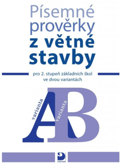 Písemné prověrky z větné stavby pro 2. stupeň ZŠ - cvičebnice
