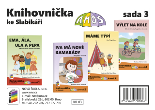 Knihovnička ke slabikáři AMOS 3 - sada