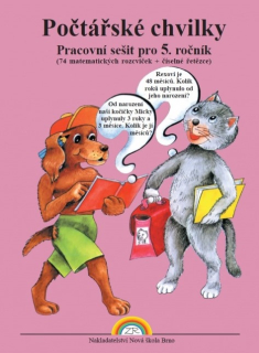 Počtářské chvilky 5 - pracovní sešit pro 5. ročník