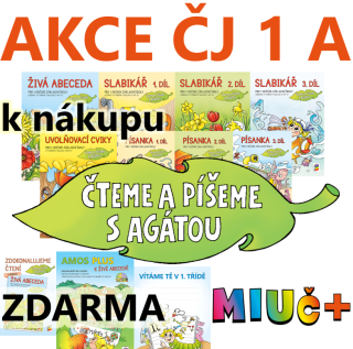 Balíček - Český jazyk Čteme a Píšeme s Agátou 