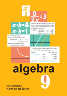 Matematika pro 9. ročník - Algebra - učebnice