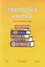 Žákovská knížka - žlutá (hodnocení a sebehodnocení)