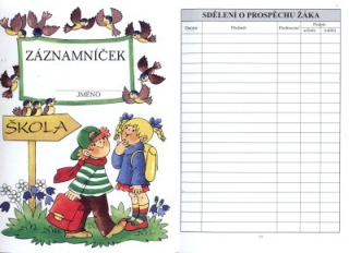 Záznamníček pro 1., 2. a 3. třídu